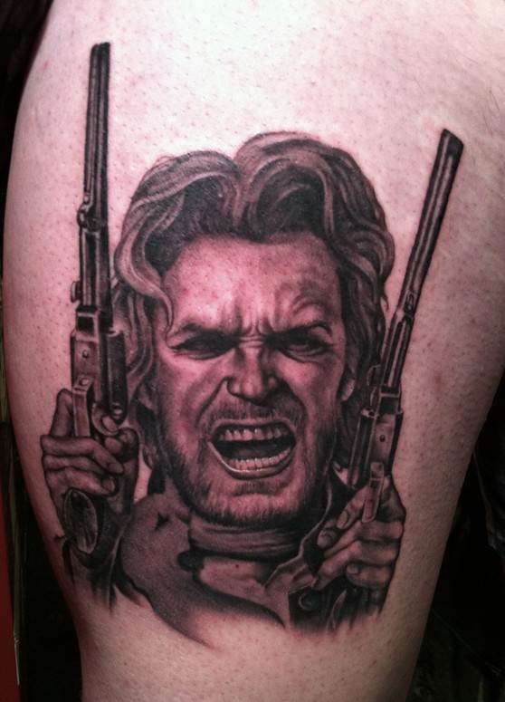 The Outlaw Josey Wales by Bob Tyrrell Tattoos